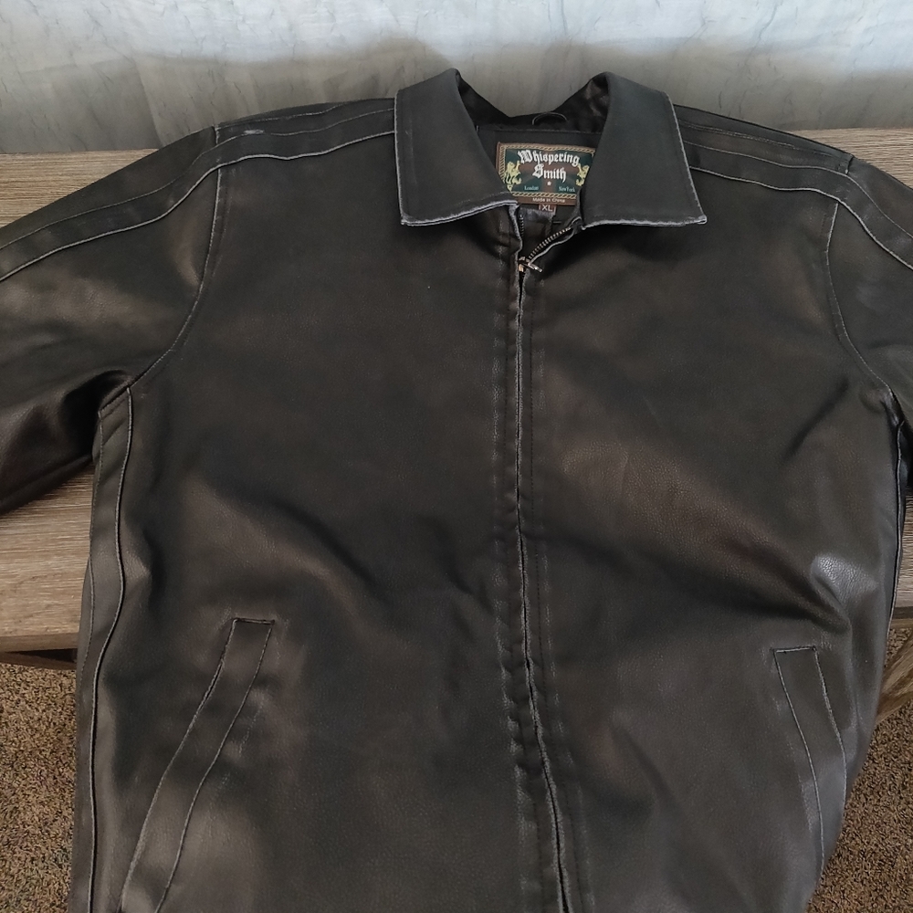 Whispering Smith XL Moto Jacket EUC Black